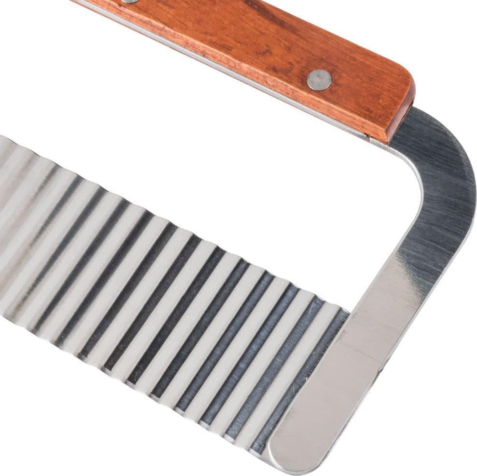 Omcan - 7" Crinkle Cut Serrator (178 mm), Pack of 20 - 80006