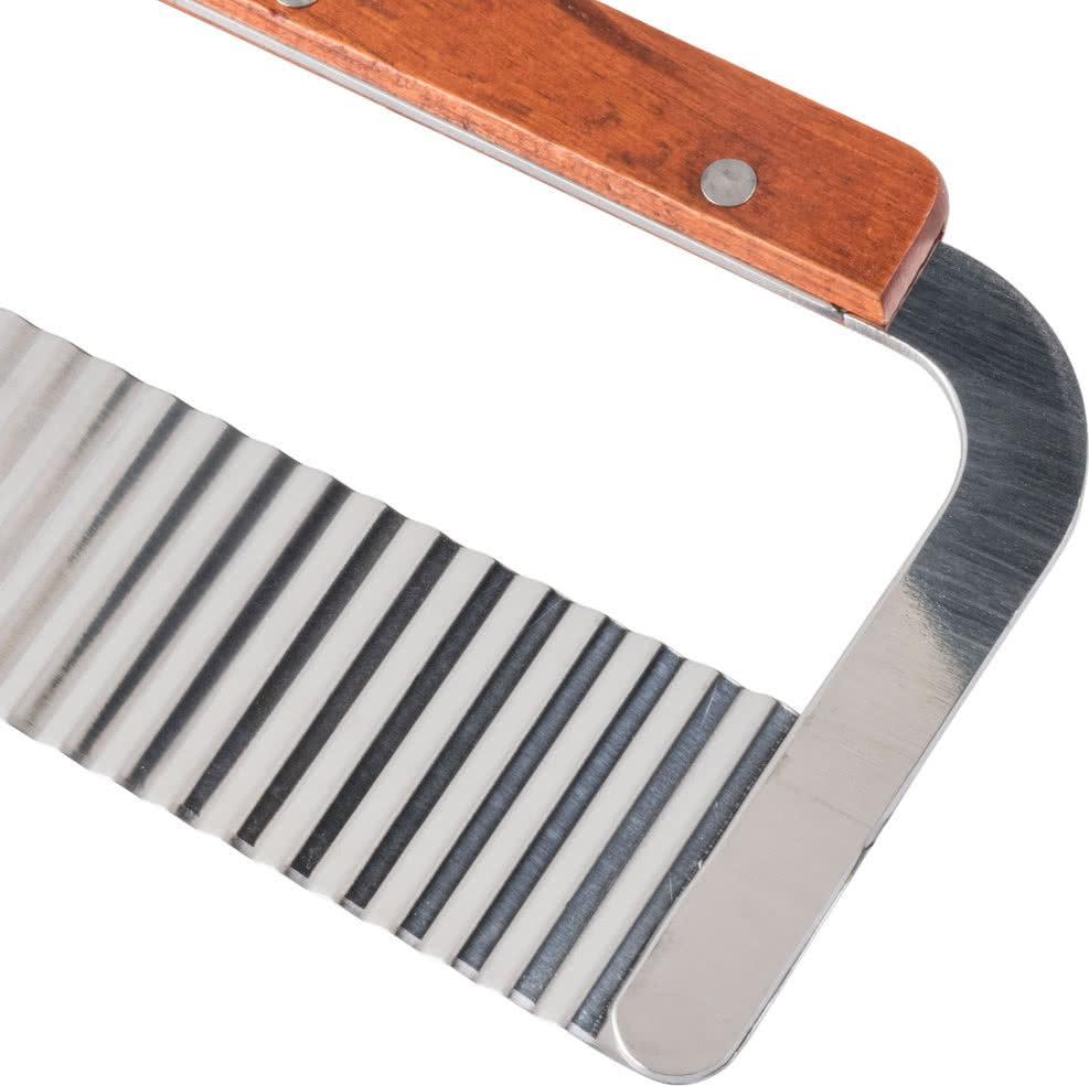 Omcan - 7" Crinkle Cut Serrator (178 mm), Pack of 20 - 80006