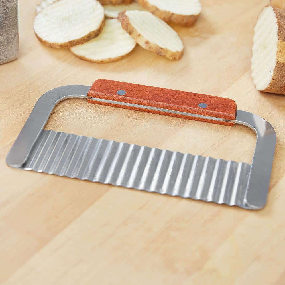Omcan - 7" Crinkle Cut Serrator (178 mm), Pack of 20 - 80006