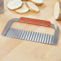 Omcan - 7" Crinkle Cut Serrator (178 mm), Pack of 20 - 80006