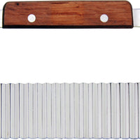 Omcan - 7" Crinkle Cut Serrator (178 mm), Pack of 20 - 80006