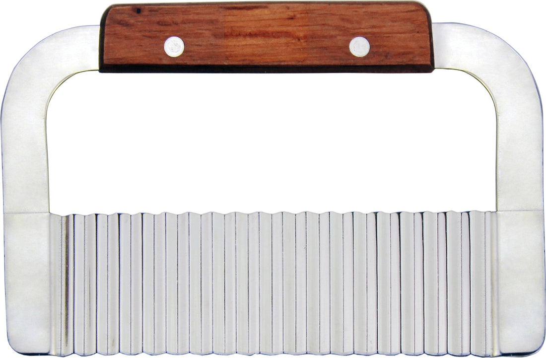 Omcan - 7" Crinkle Cut Serrator (178 mm), Pack of 25 - 80006