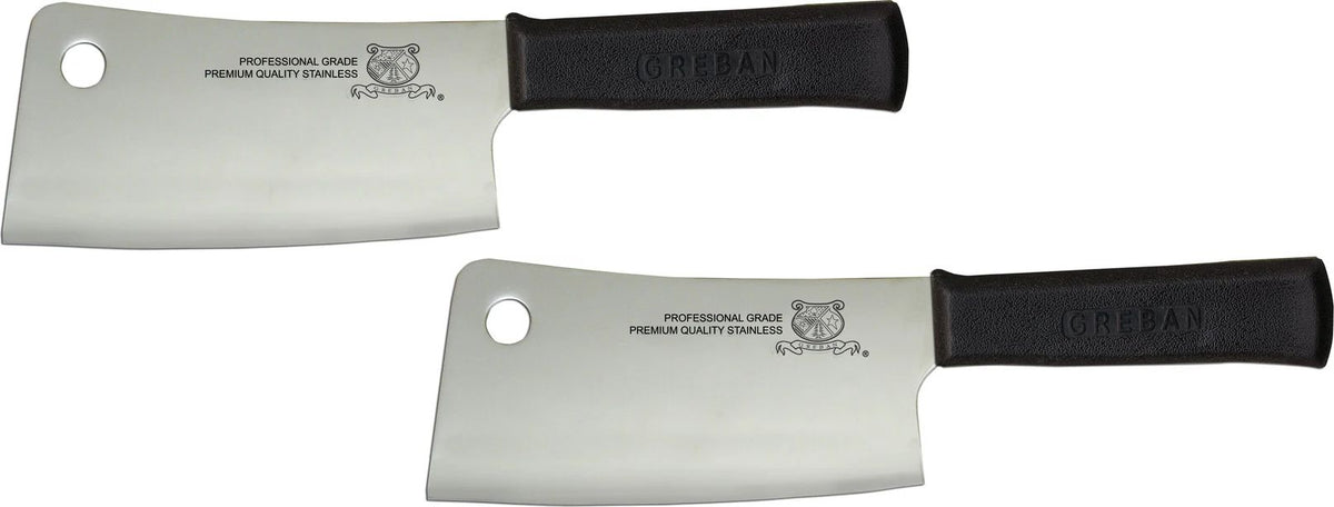 Omcan - 7" Greban Cleaver, Pack of 4 - 10549