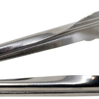 Omcan - 7" Heavy Duty Stainless Steel Coiled Spring Utility Tong, Pack of 48 - 81067