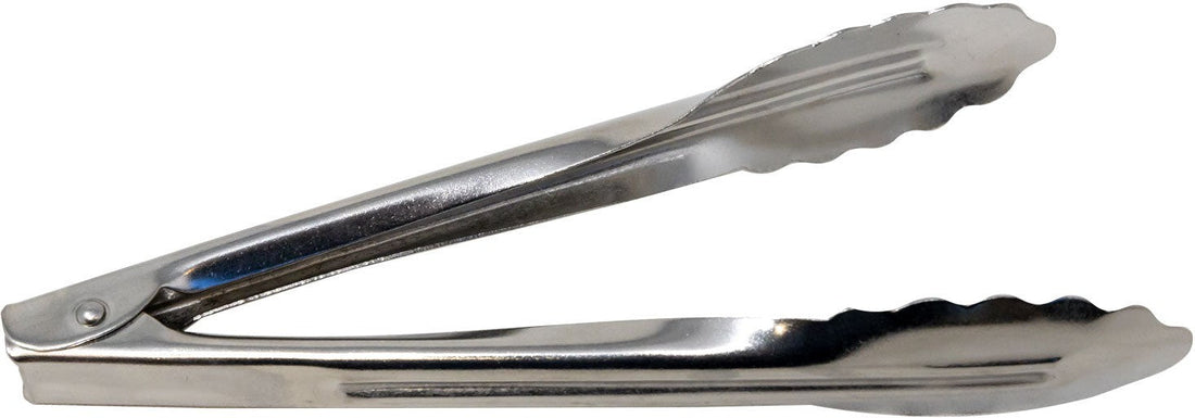 Omcan - 7" Heavy Duty Stainless Steel Coiled Spring Utility Tong, Pack of 60 - 81067
