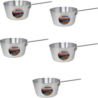 Omcan - 7 QT Aluminium Sauce Pan, Pack of 5 - 43347