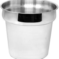Omcan - 7 QT Stainless Steel Steam Table Inset, Pack of 5 - 44668
