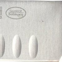 Omcan - 7" Santoku Knife with Forged G-Edge Blade, Pack of 4 - 18350