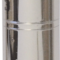 Omcan - 74" Post with Leveler For Chrome Shelving, Pack of 10 - 20096