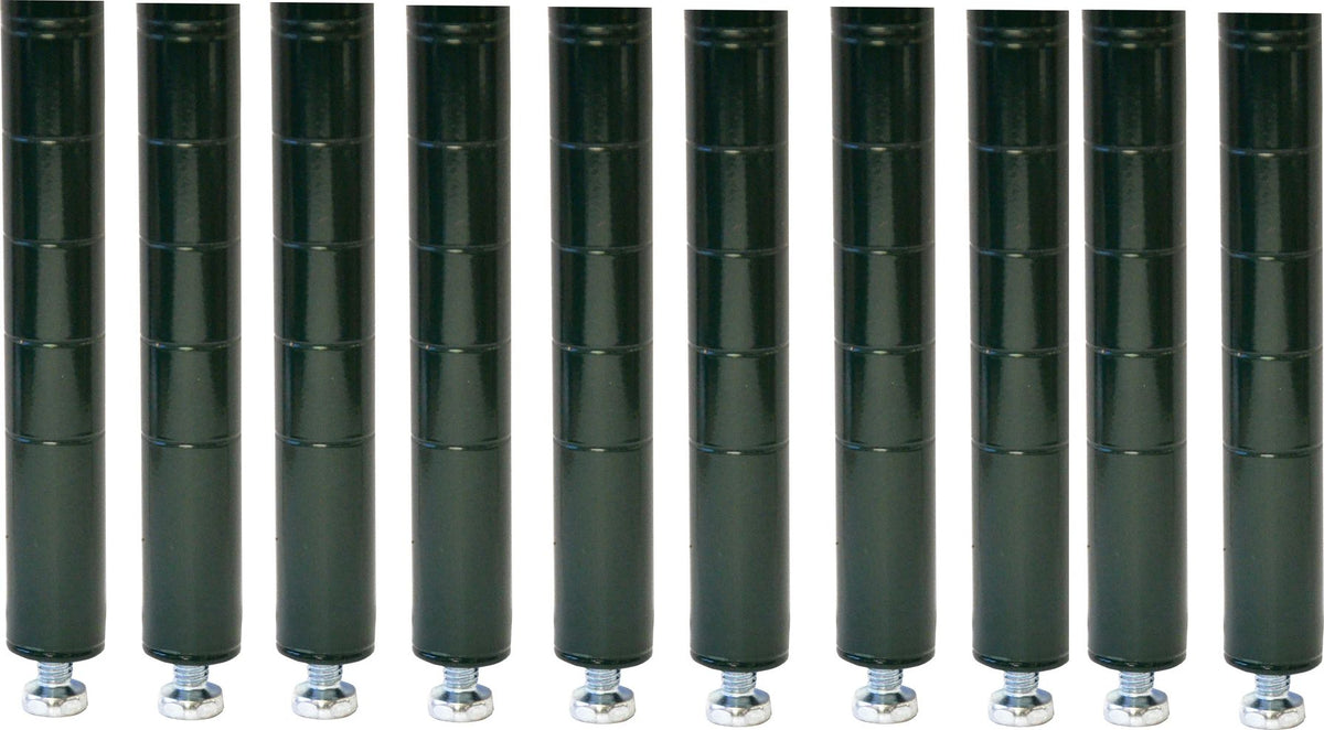 Omcan - 74” Post with Leveler For Epoxy Shelving, Pack of 10 - 23638