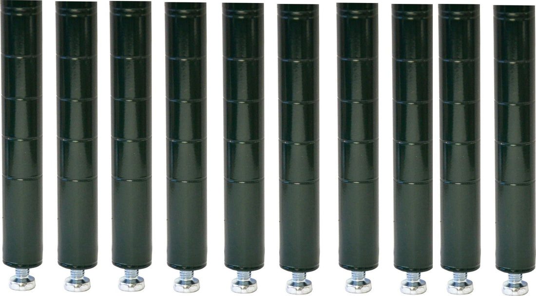 Omcan - 74” Post with Leveler For Epoxy Shelving, Pack of 15 - 23638