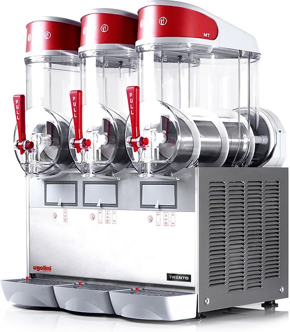 Omcan - 7.8 Gallon 3 Bowl Ugolini MT3 Countertop Slushy Machine - 49083