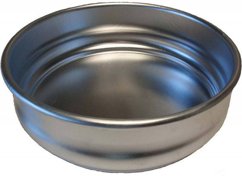 Omcan - 8″ Aluminium Dough Pan, Pack of 18 - 44320