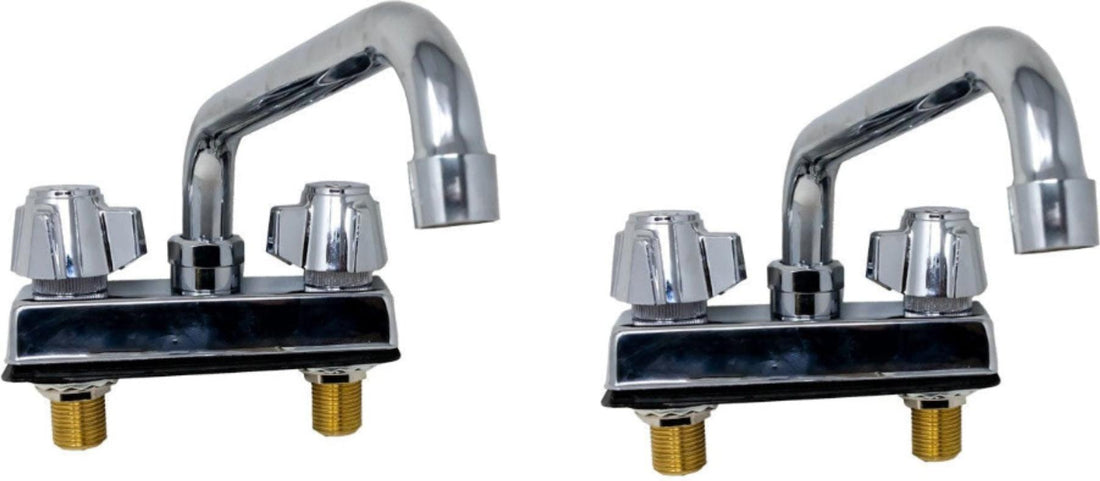 Omcan - 8″ Bar Sink Faucet, Pack of 2 - 65875