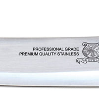 Omcan - 8” Breaking Knife with Black Polypropylene Handle, Pack of 10 - 12307