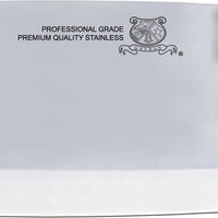 Omcan - 8" Chinese Style Cleaver with Stainless Steel Handle, Pack of 3 - 10555