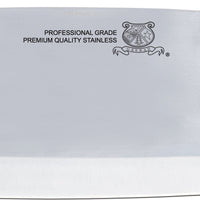 Omcan - 8" Chinese Style Cleaver with Wood Handle, Pack of 4 - 10557