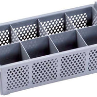 Omcan - 8 Compartment Dishwasher Cutlery Basket, Pack of 10 - 43506