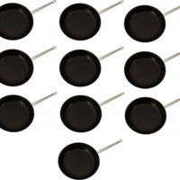 Omcan - 8" Eclipse Finish Commercial Grade Aluminum Fry Pan, Pack of 5 - 43335