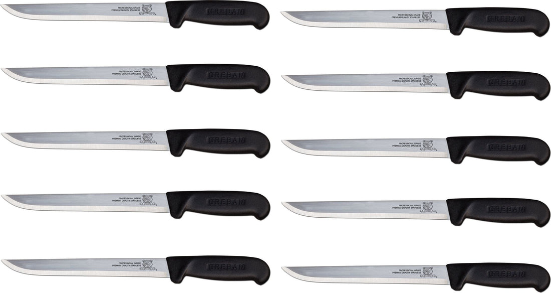 Omcan - 8" Fillet Knife, Pack of 10 - 11834