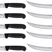 Omcan - 8” Greban G-Edge Breaking Knife, Pack of 10 - 12356