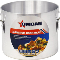 Omcan - 8 QT Aluminium Stock Pot, Pack of 2 - 43366