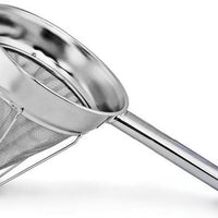 Omcan - 8” Reinforced Extra Fine Mesh Bouillon Strainer, Pack of 3 - 80126