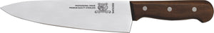 Omcan - 8” Rosewood Handle Medium Cook's Knife, 4/cs - 17634