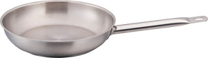 Omcan - 8” Stainless Steel Fry Pan, 5/cs - 80446