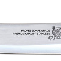 Omcan - 8” Victoria USA Breaking Knife with Blue Super Fiber Handle, Pack of 3 - 23890