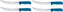 Omcan - 8” Victoria USA Breaking Knife with Blue Super Fiber Handle, Pack of 3 - 23890