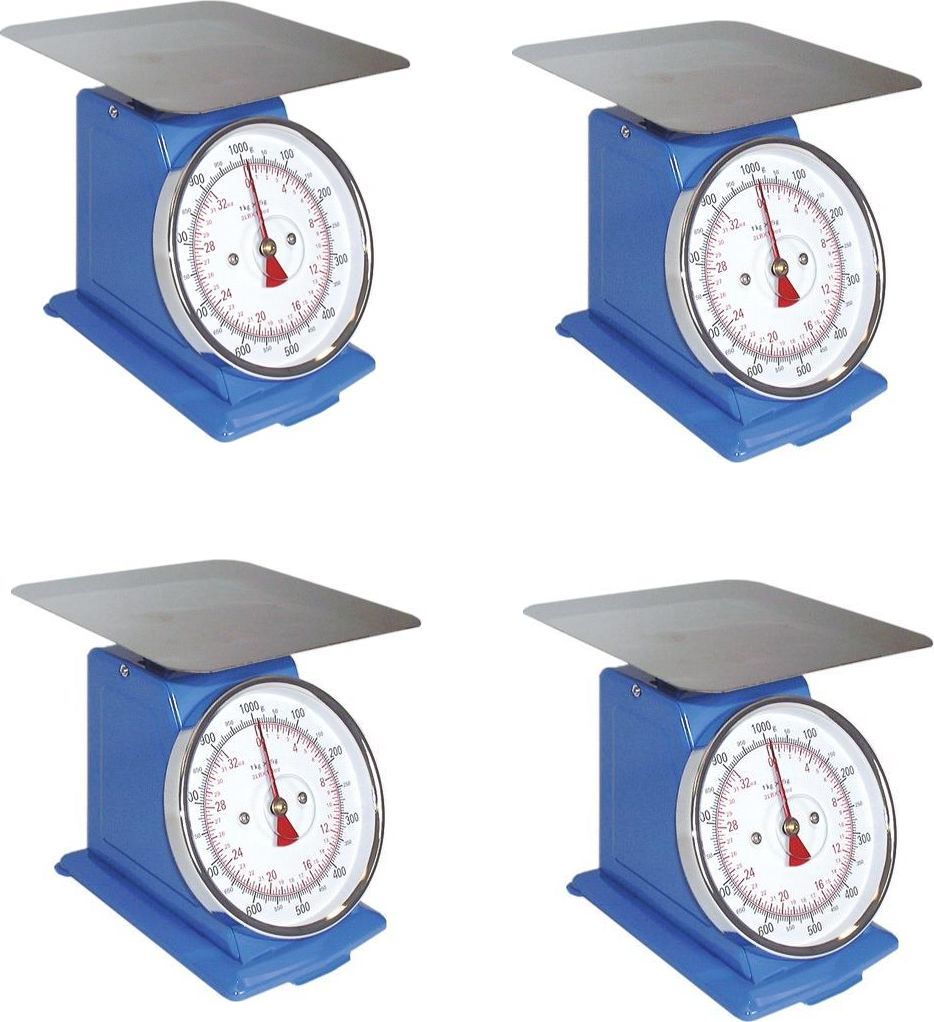 Omcan - 8 lb Capacity Dial Spring Scale, Pack of 4 - 10853 ...