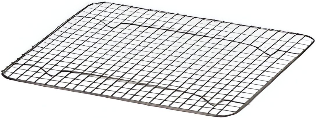 Omcan - 8" x 10" Half-size Chrome Plated Steam Pan Grate, Pack of 40 - 46458