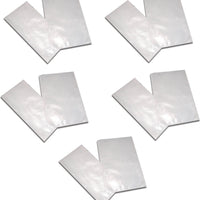 Omcan - 8" x 12" Embossed Vacuum Sealer Bags (100 Count), Pack of 5 - 21469