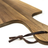 Omcan - 8" x 17" Acacia Wood Pizza, Flatbread and Charcuterie Wooden Serving Board With Oil Treatment, Pack of 10 - 81065