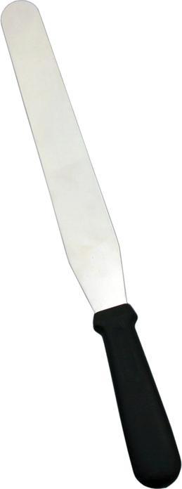 Omcan - 8” x 1.25” Stainless Steel Bakery Spatula, Pack of 40 - 80000