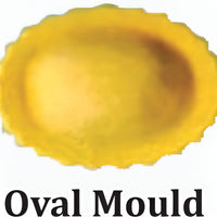 Omcan - 83 x 70 mm Oval Ravioli Mould For RV 30 - 47410