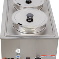 Omcan - 8L Two Chamber Food Warmer - FW-CN-0016