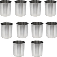 Omcan - 8.25 QT Stainless Steel Bain Marie Pot, Pack of 10 - 44657