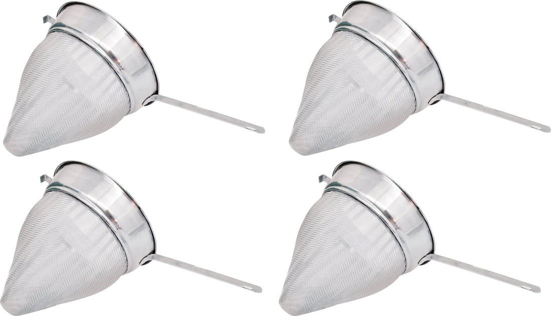 Omcan - 8.5” 40 Mesh Bouillon Strainer, Pack of 3 - 80123