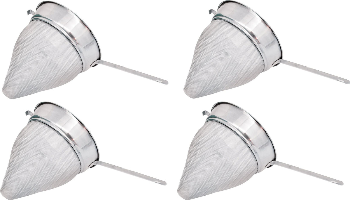 Omcan - 8.5” 40 Mesh Bouillon Strainer, Pack of 3 - 80123