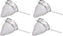 Omcan - 8.5” 40 Mesh Bouillon Strainer, Pack of 3 - 80123