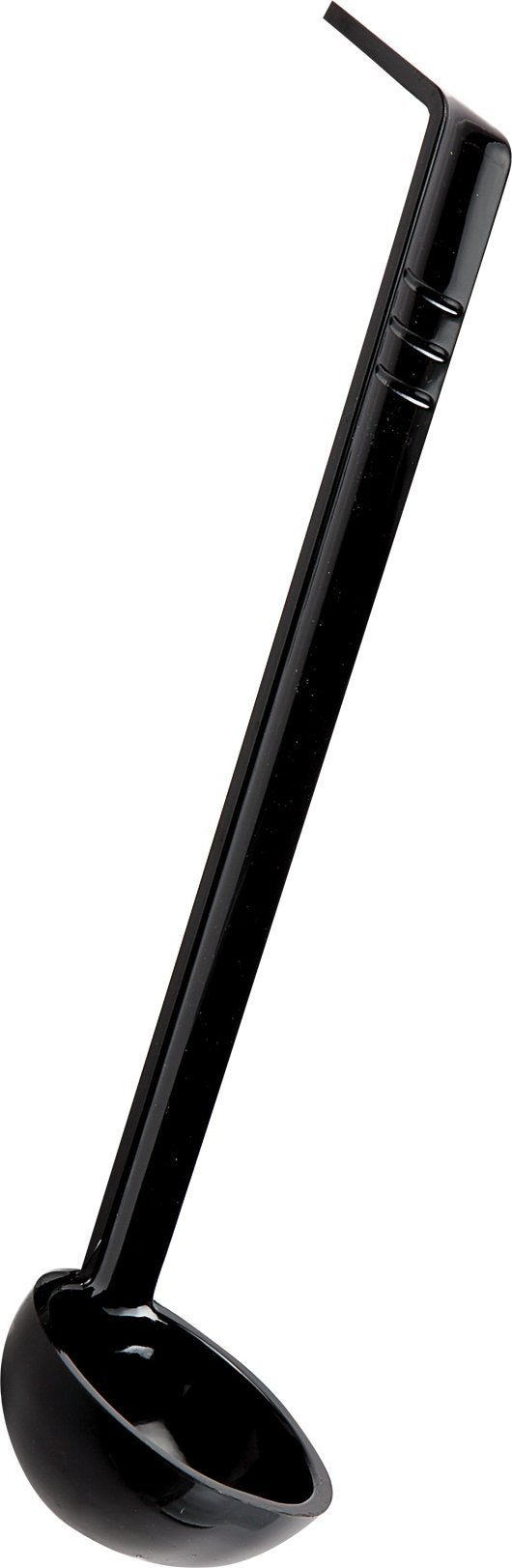 Omcan - 8.5" Black One Piece Ladle, 100/cs - 80221