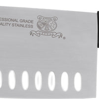 Omcan - 8.5" Chinese Style Cleaver with G-Edge Blade, Pack of 4 - 18619