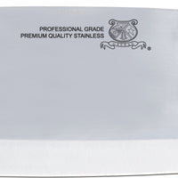 Omcan - 8.5" Chinese Style Cleaver with Wood Handle, Pack of 5 - 10556