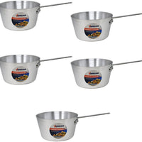 Omcan - 8.5 QT Aluminium Sauce Pan, Pack of 5 - 43348
