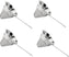 Omcan - 8.5” Reinforced 40 Mesh Bouillon Strainer, Pack of 3 - 80124