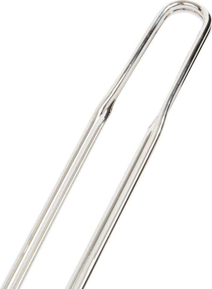 Omcan - 8.5" x 4.25" #4 Mesh Round Wire Fry Basket (216 x 108 mm), Pack of 10 - 80383