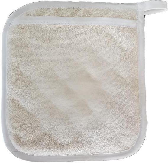Omcan - 8.5” x 9.5” Terry Cloth Pot Holder with Pocket 12 Pcs/Pack, Pack of 4 - 81178