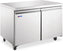 Omcan - 8.7 Cu.Ft Stainless Steel Under Counter Freezer With Double Door - 50103